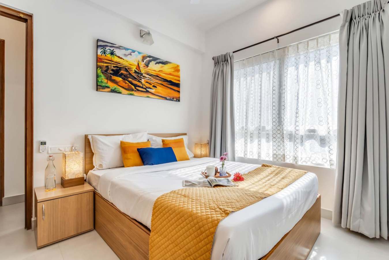 Prime Candolim 2BHK w Pool near Beach & Nightlife - 20