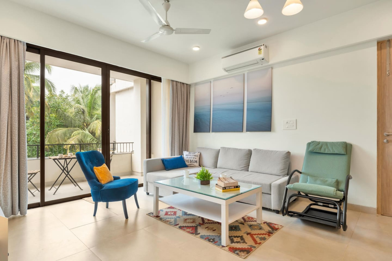 Spacious 3-BR Apartment with Pool in Candolim - 42