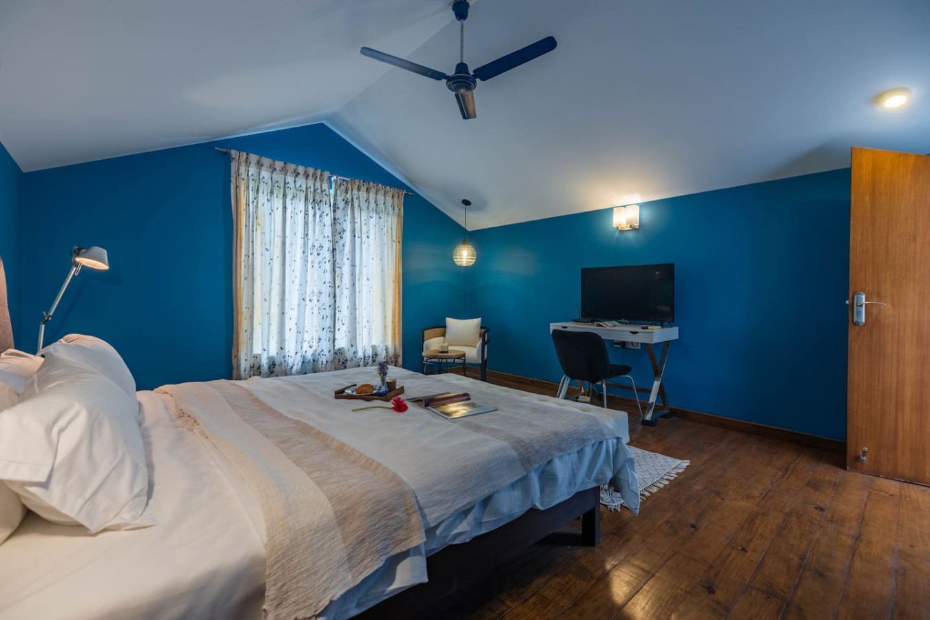Cozy 1BHK with Balcony and View near Candolim - 8