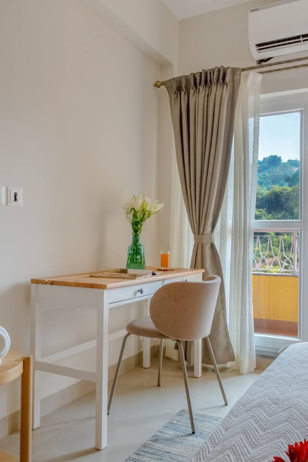 1BR Aparment in North Goa - 5 mins to Candolim Beach - 6