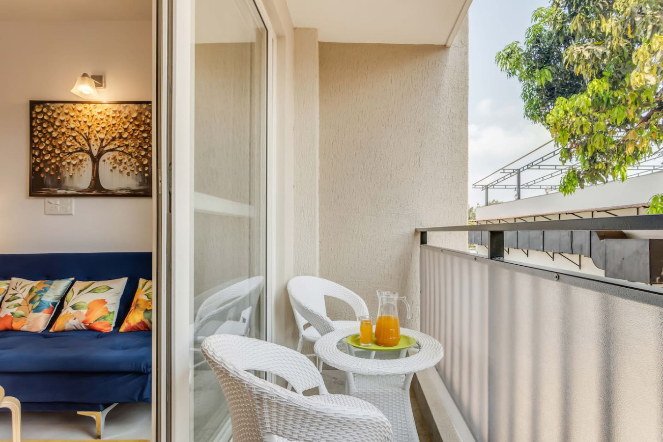 Prime Candolim 2BHK w Pool near Beach & Nightlife - 4
