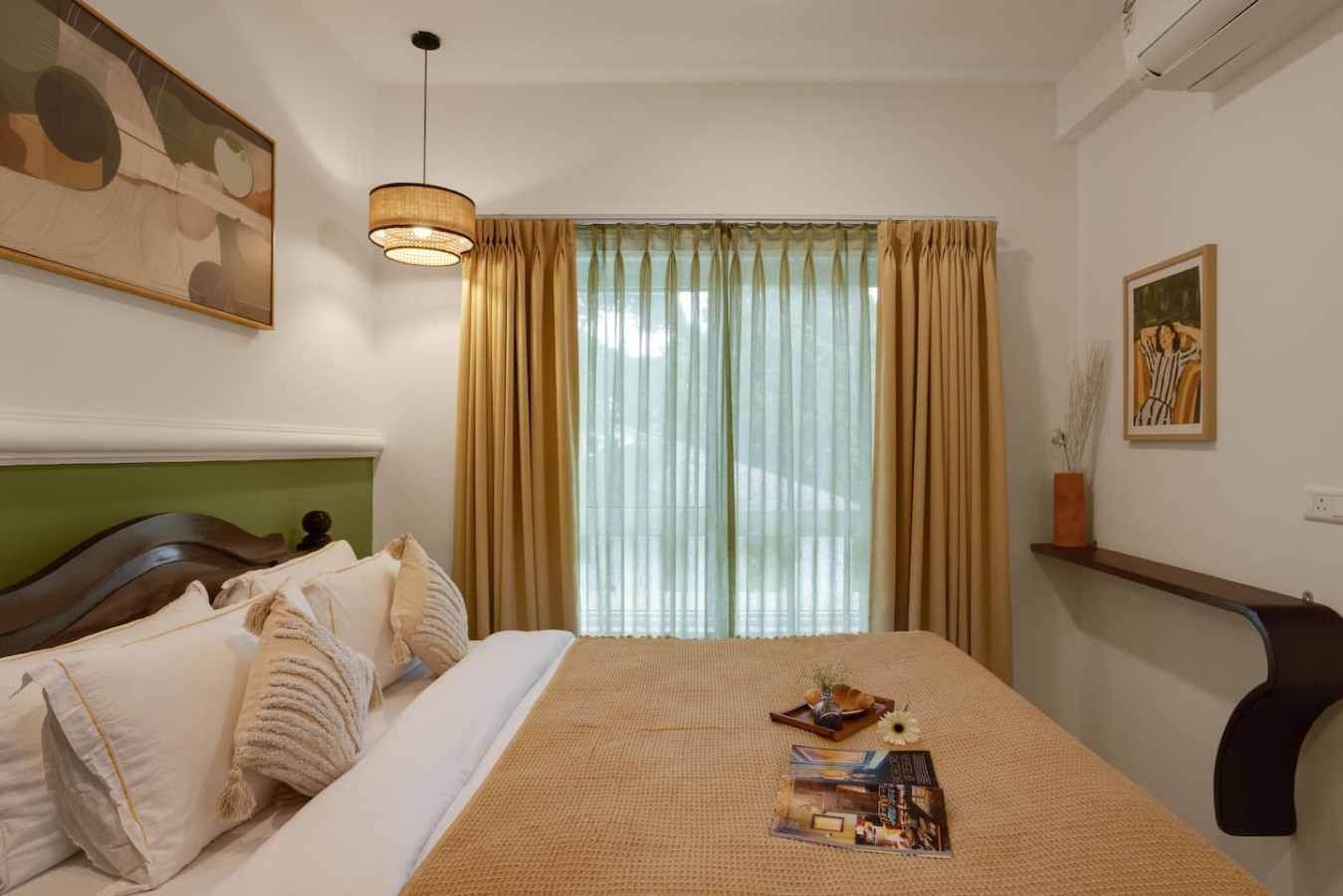 Elegant 2BR w/ Pool & Balcony near Candolim Beach - 14