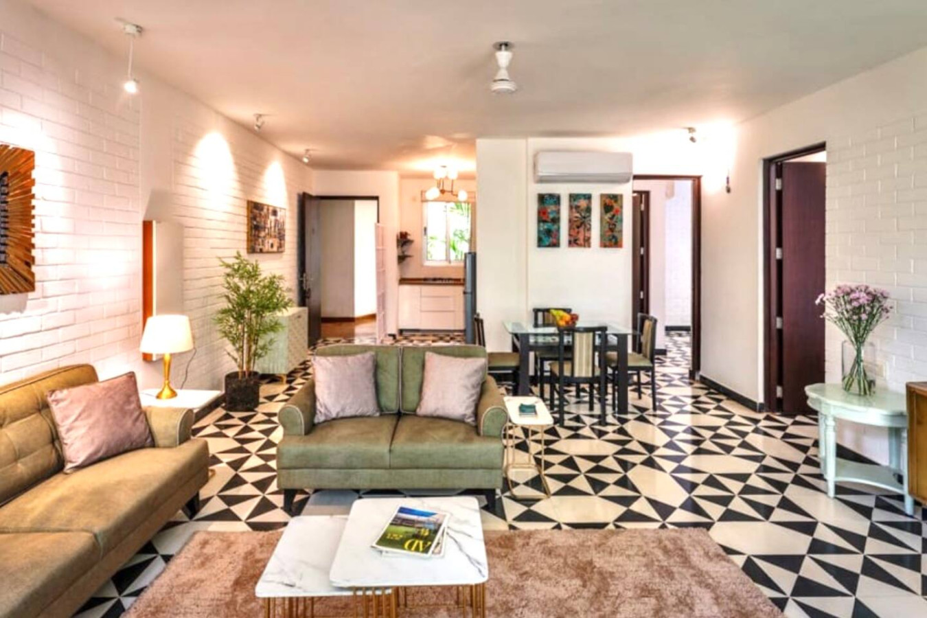 Modern Tropical 2BHK | Near Beach | Pool & Garden - 14
