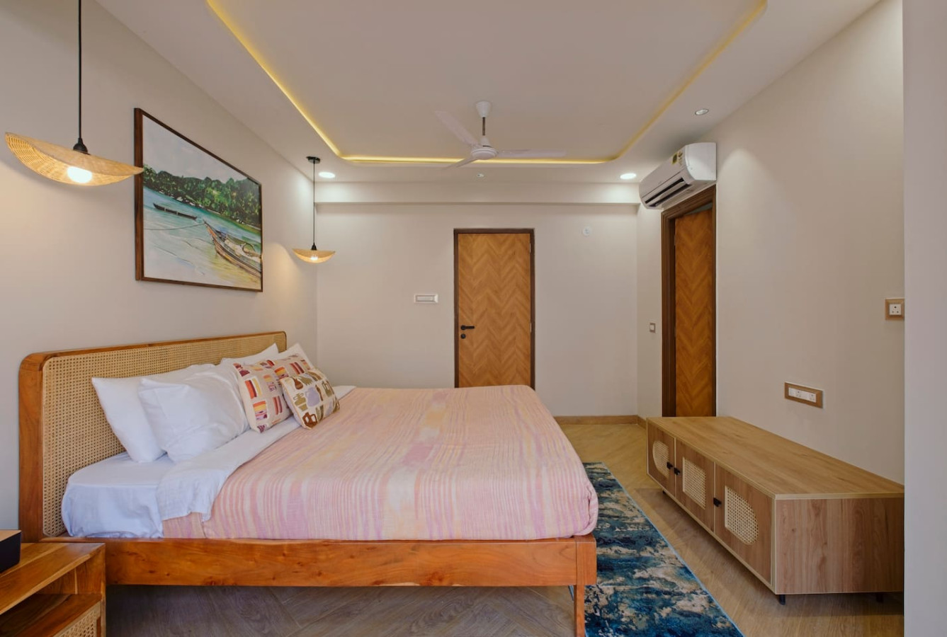 Chic 1BHK in Candolim | Pool & Gym | Near Beach - 14