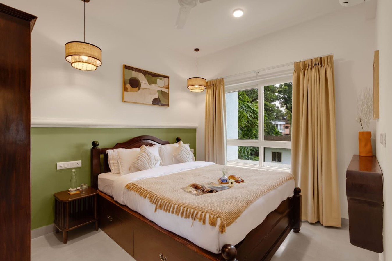 Elegant 2BR w/ Pool & Balcony near Candolim Beach - 12