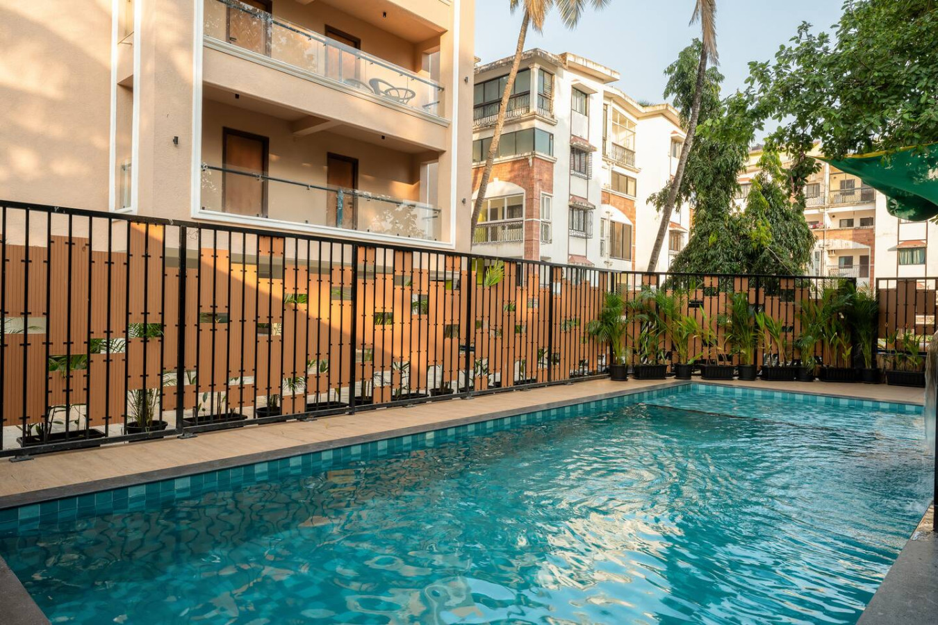 Stylish 1BR with Pool, 5 mins to Candolim Beach - 53