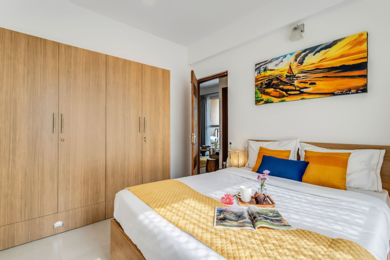 Prime Candolim 2BHK w Pool near Beach & Nightlife - 7