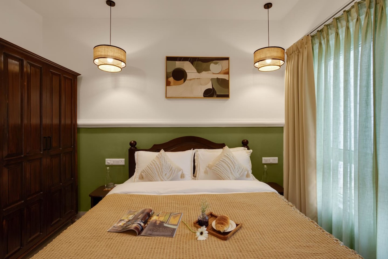 Elegant 2BR w/ Pool & Balcony near Candolim Beach - 13