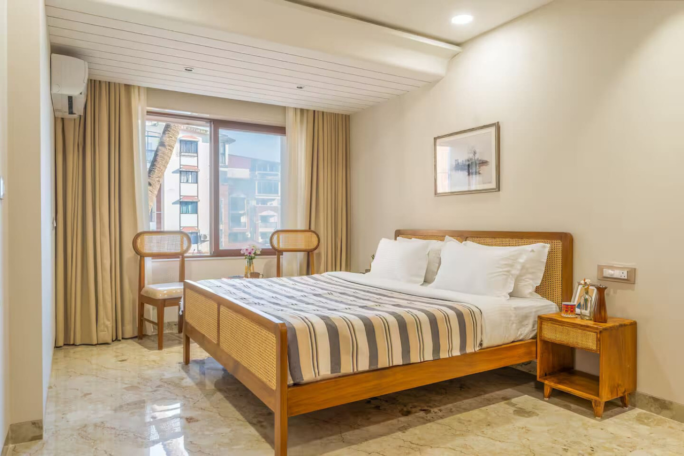 Chic 2BHK in Candolim | 5 Min to Beach, Pool & Gym - 44