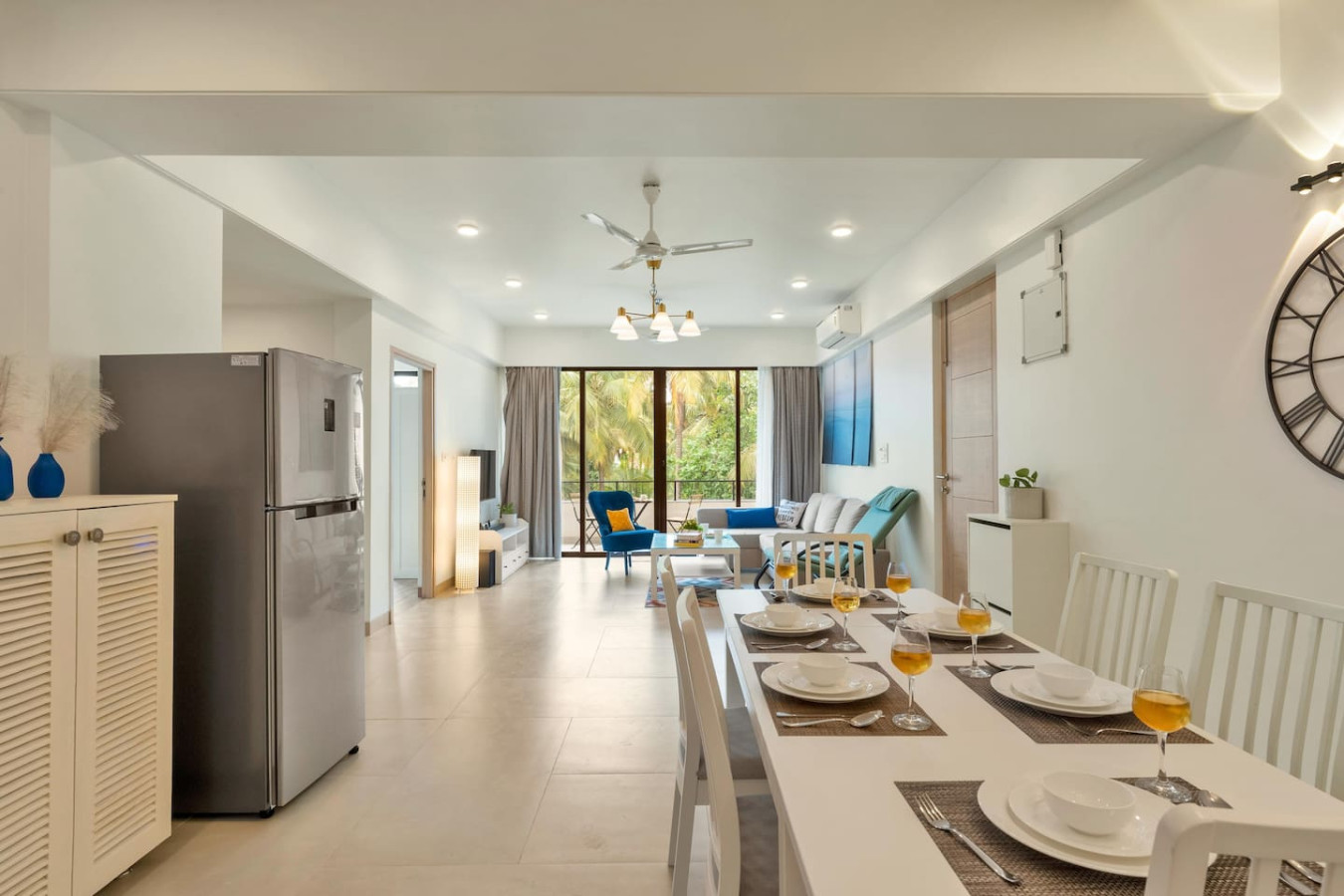 Spacious 3-BR Apartment with Pool in Candolim - 10