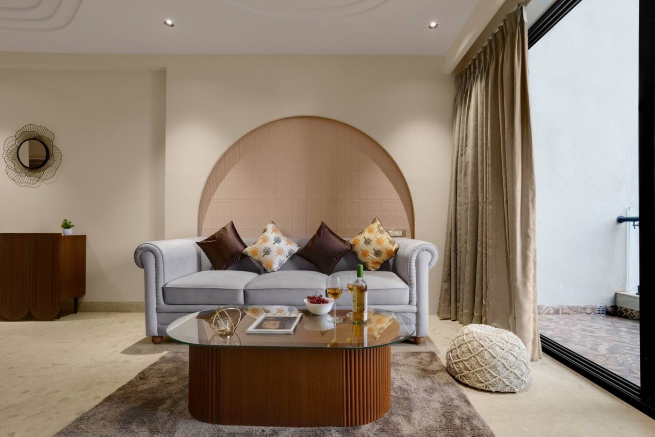Modern 1BHK with Rooftop Pool Near Candolim Beach - 8