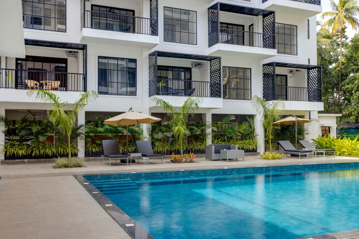 Modern 2BHK with Pool 3km from Calangute Beach - 7