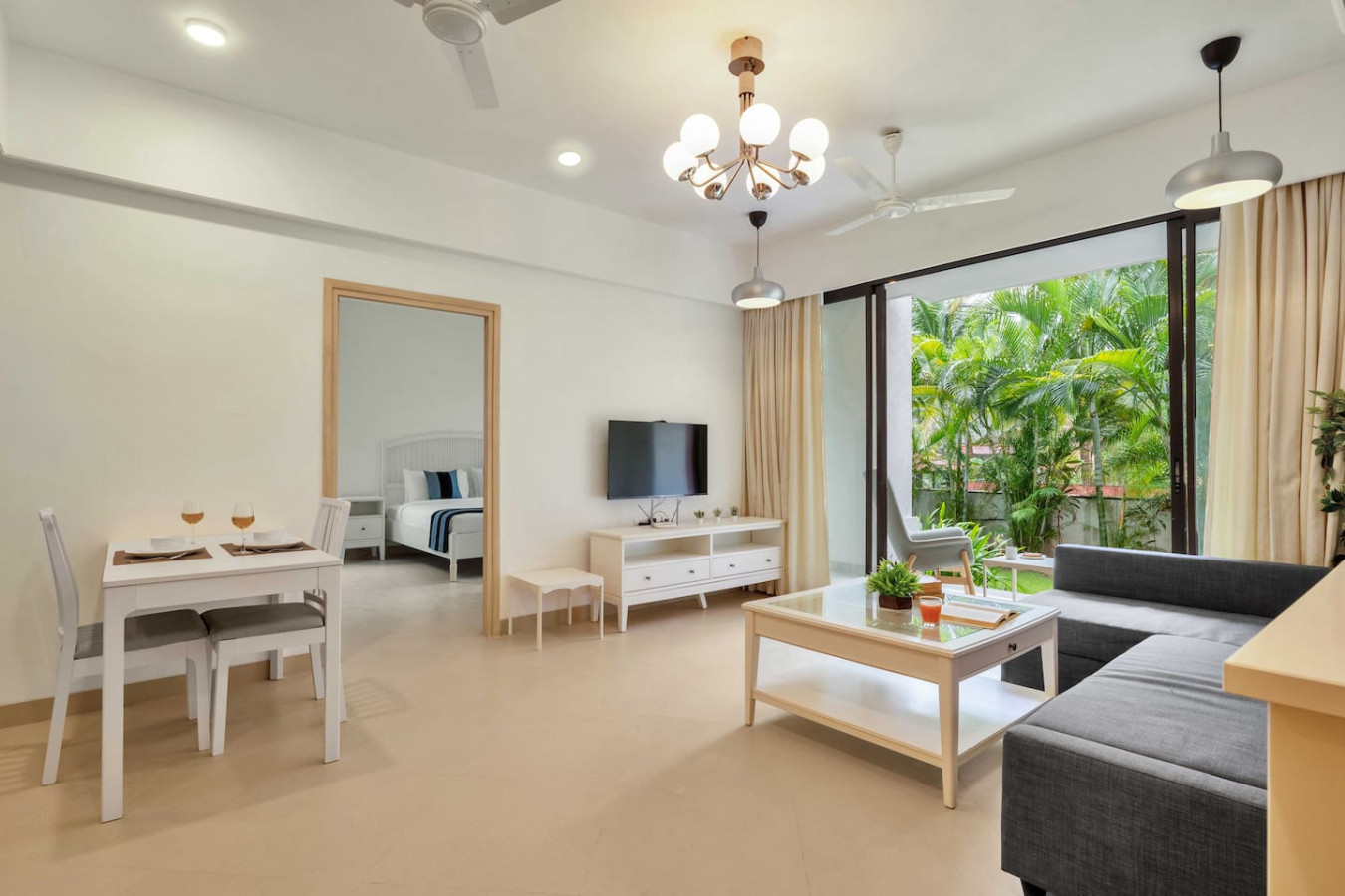 Cozy 1BR with Pool - Only 1km from Candolim Beach - 37
