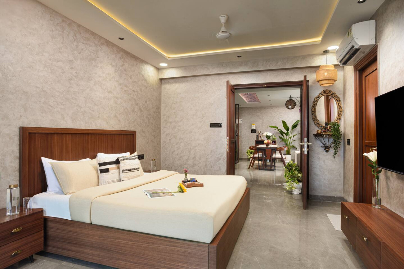Modern 1BR with Pool, 5min drive to Candolim Beach - 22