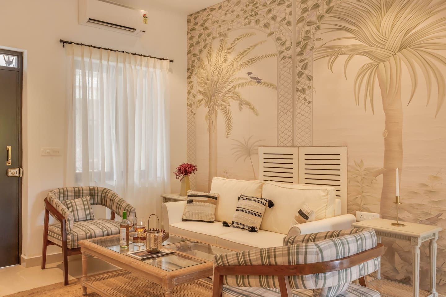 Modern 2BHK w Private Plunge Pool & Lawn | Siolim - 56