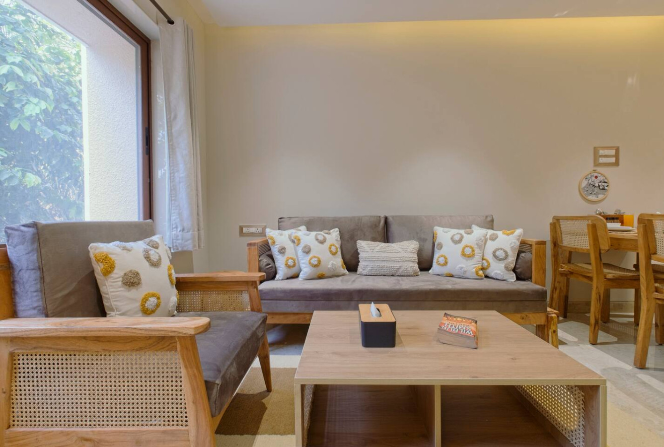 Modern 1BHK in Candolim | Pool & Gym | Near Beach - 23
