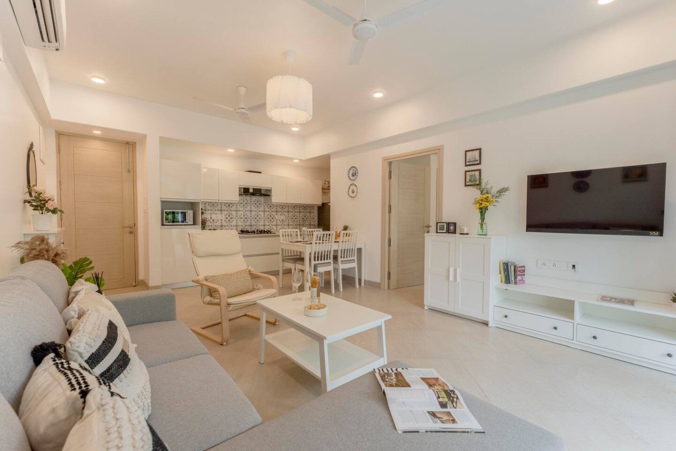 1BR Apt in Candolim with Pool, 5 mins from Beach - 33