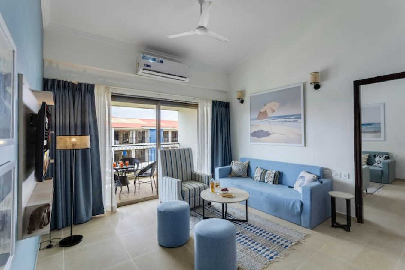 1BR w Pool & Sauna | 2km to Calangute & Baga Beach - 2