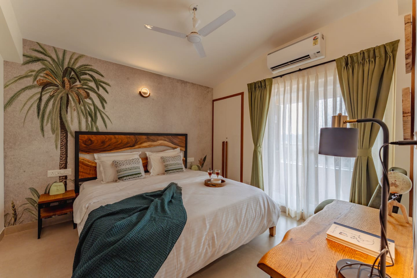 Spacious 2BR Apartment with Balcony near Candolim Beach - 8