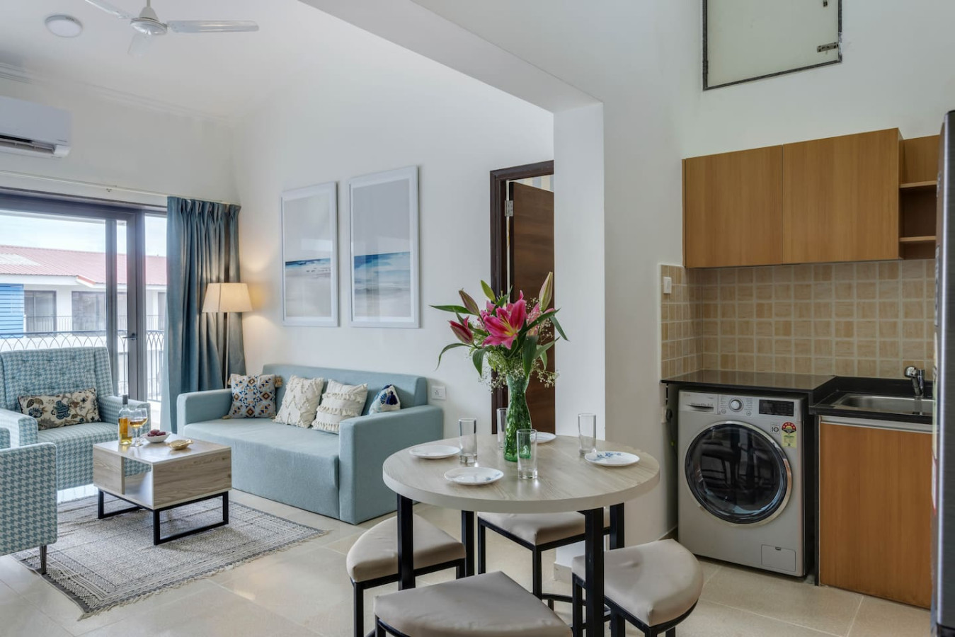 1BR w Sauna & Common Pool, Less than 2km to beach - 6