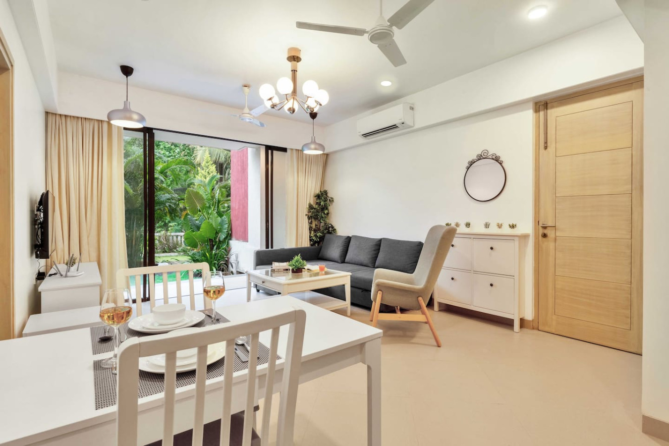 Cozy 1BR with Pool - Only 1km from Candolim Beach - 47