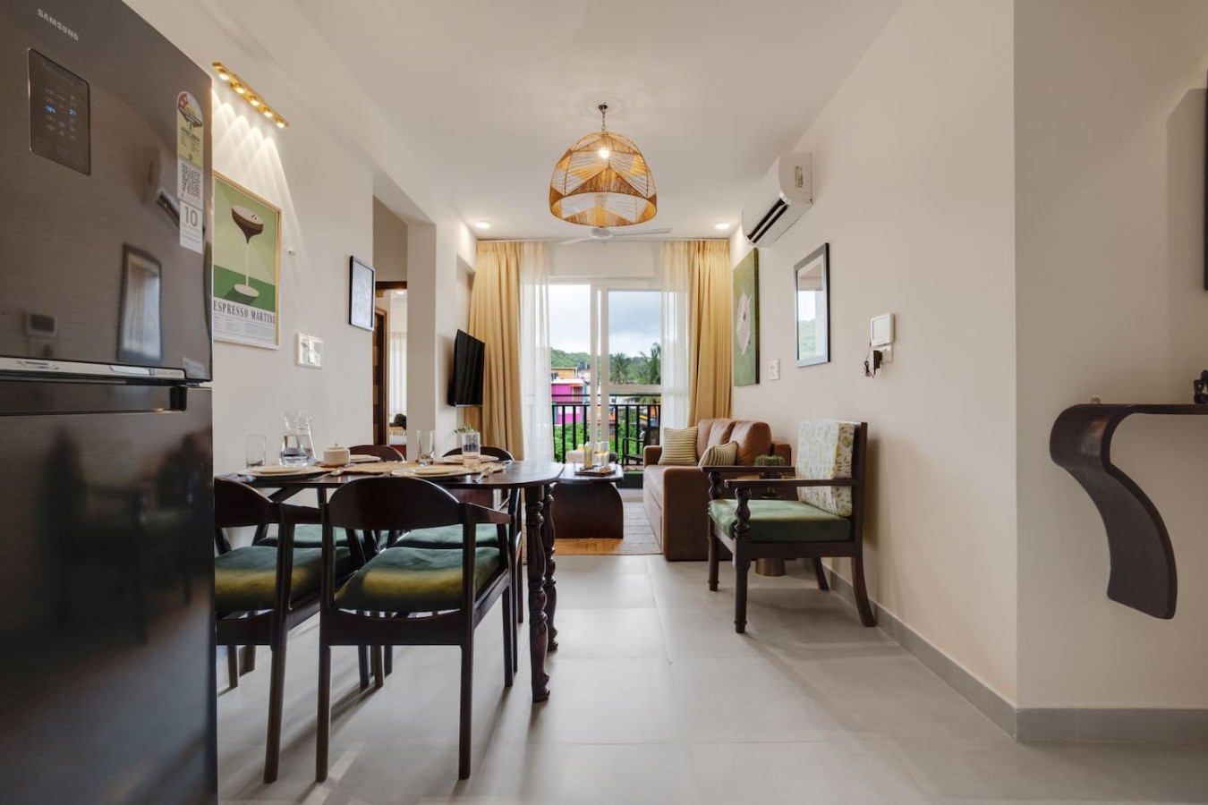 Elegant 2BR w/ Pool & Balcony near Candolim Beach - 4