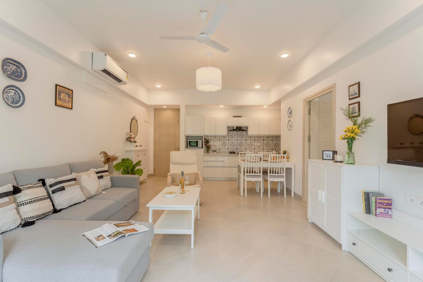 1BR Apt in Candolim with Pool, 5 mins from Beach - 37
