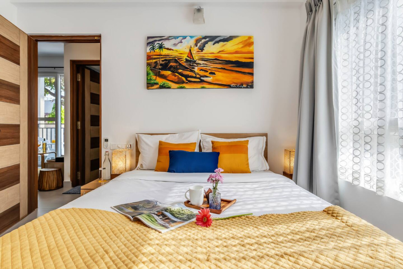 Prime Candolim 2BHK w Pool near Beach & Nightlife - 19