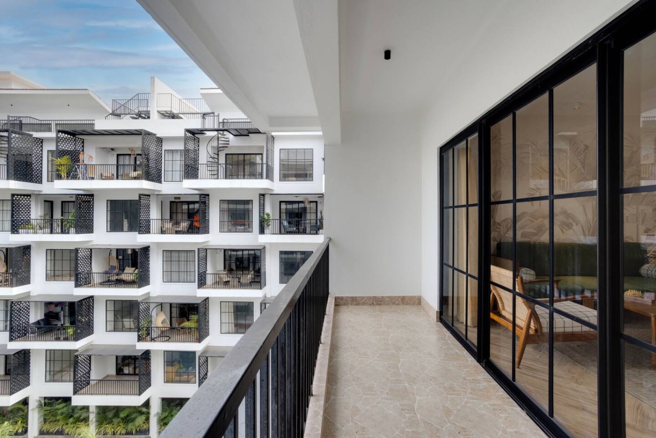 Modern 2BHK with Pool 3km from Calangute Beach - 32