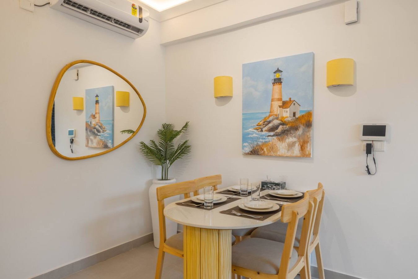2BHK with Pool nr Candolim Beach | Palms By Umiya - 19