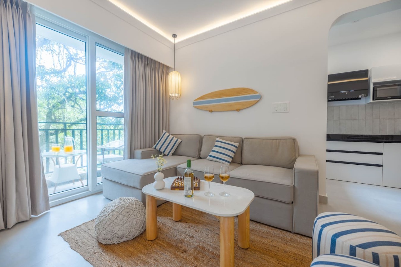 2BHK with Pool nr Candolim Beach | Palms By Umiya - 1