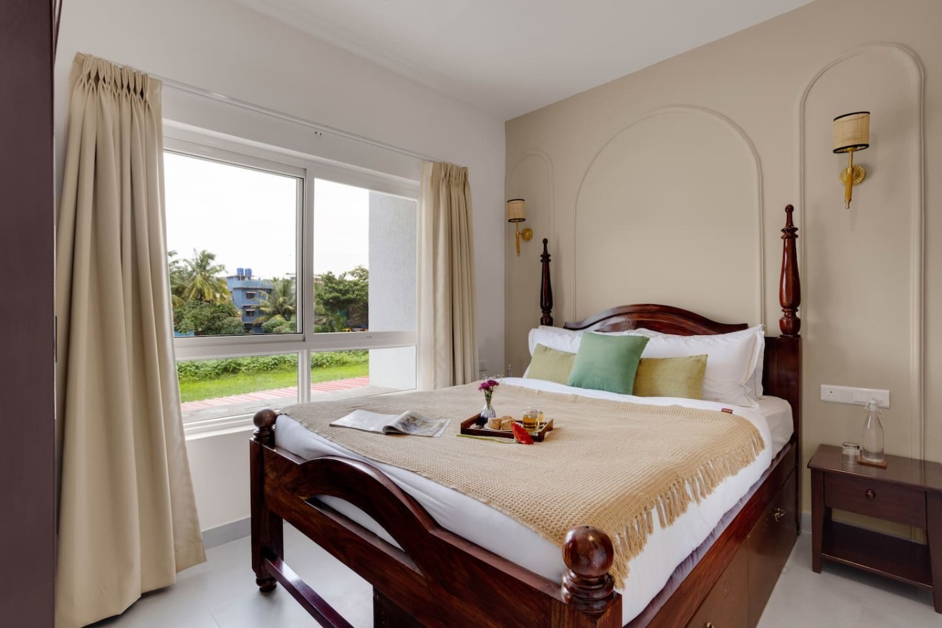 Elegant 2BR w/ Pool & Balcony near Candolim Beach - 8