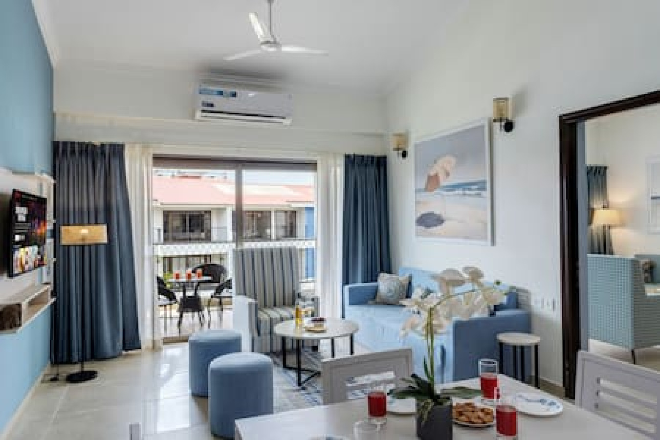 1BR w Pool & Sauna | 2km to Calangute & Baga Beach - 22