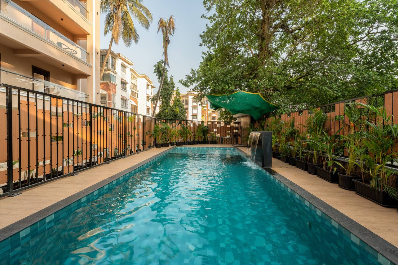 Stylish 1BR with Pool, 5 mins to Candolim Beach - 48