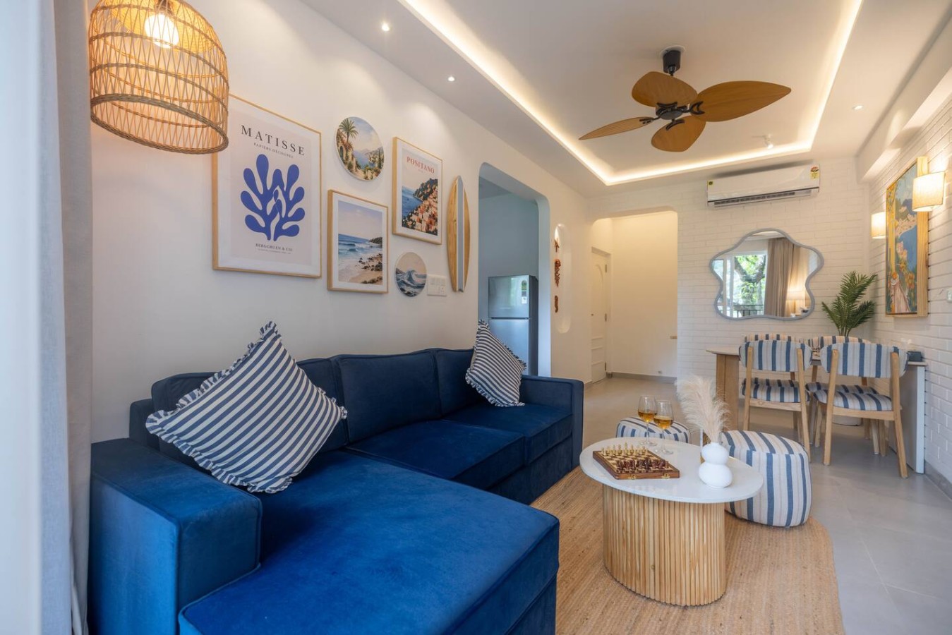 Cozy 2BR Candolim Escape | Pool, Gym & Hill Views - 10