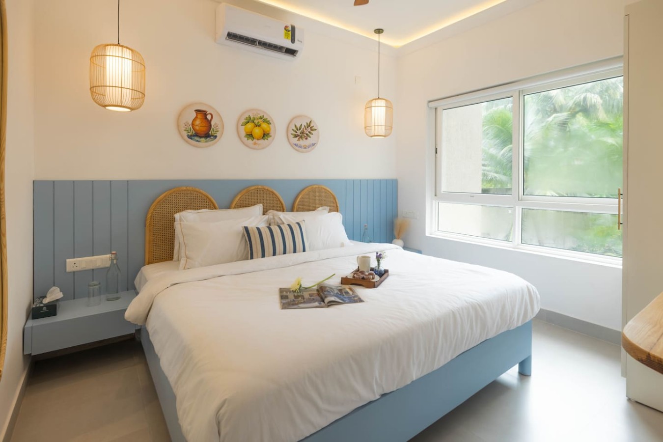2BHK with Pool nr Candolim Beach | Palms By Umiya - 15