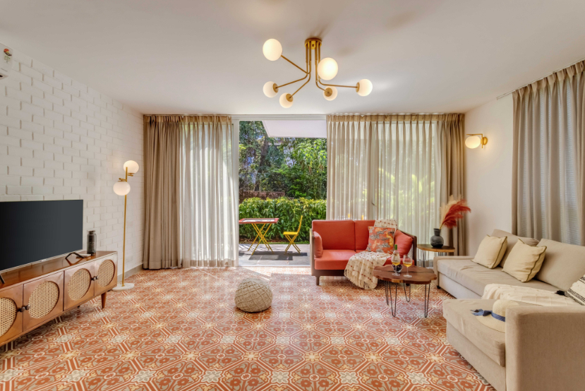 Stylish 2BR w Pool near Candolim and Coco Beach - 11