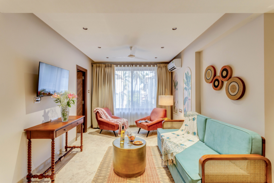 Elegant 1BR with Pool, 5 mins to Candolim Beach - 13