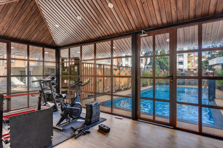 Modern 1BR with Pool, 5min drive to Candolim Beach - 45
