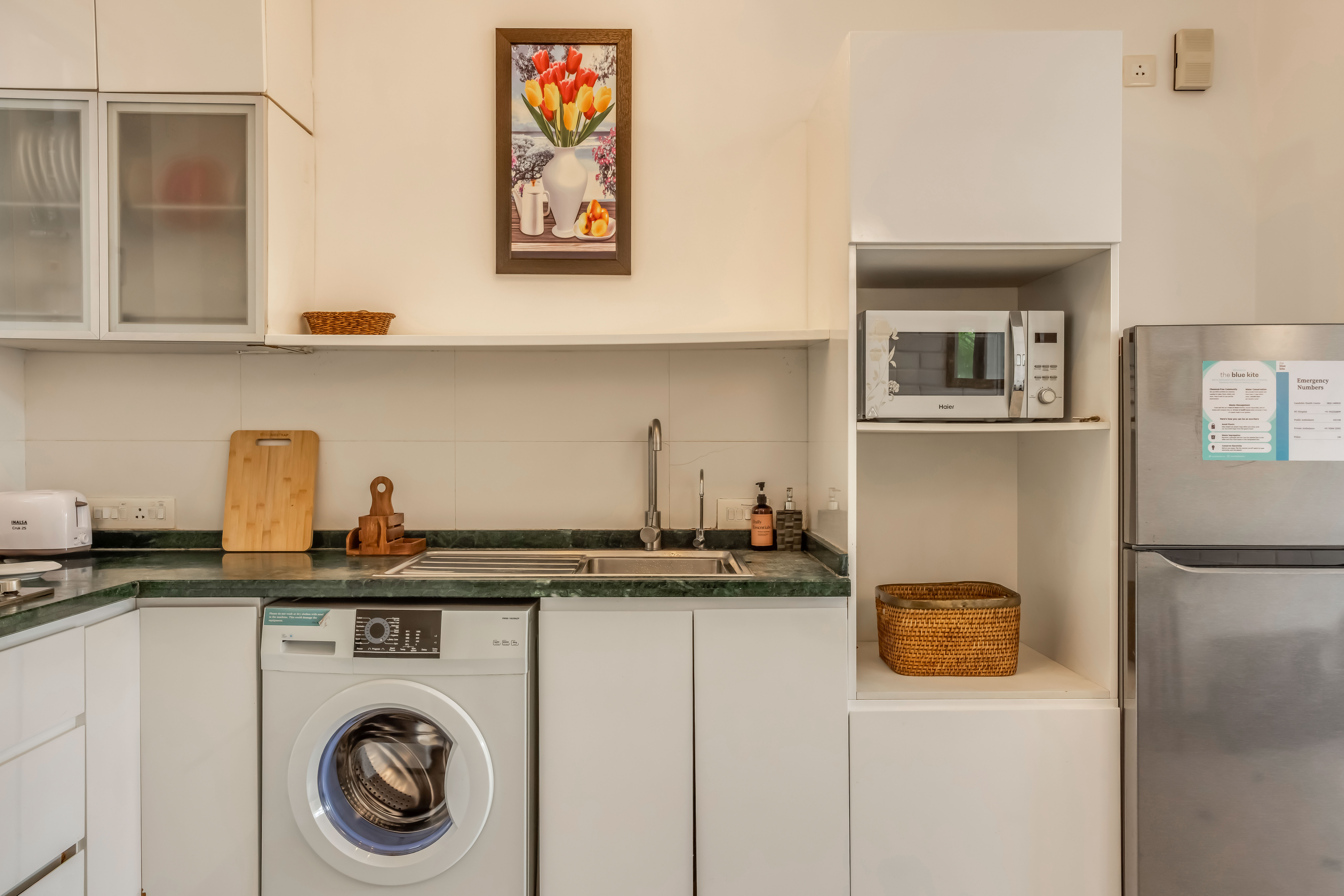 Chic 2BHK with Rooftop Pool near Coco Beach - 31