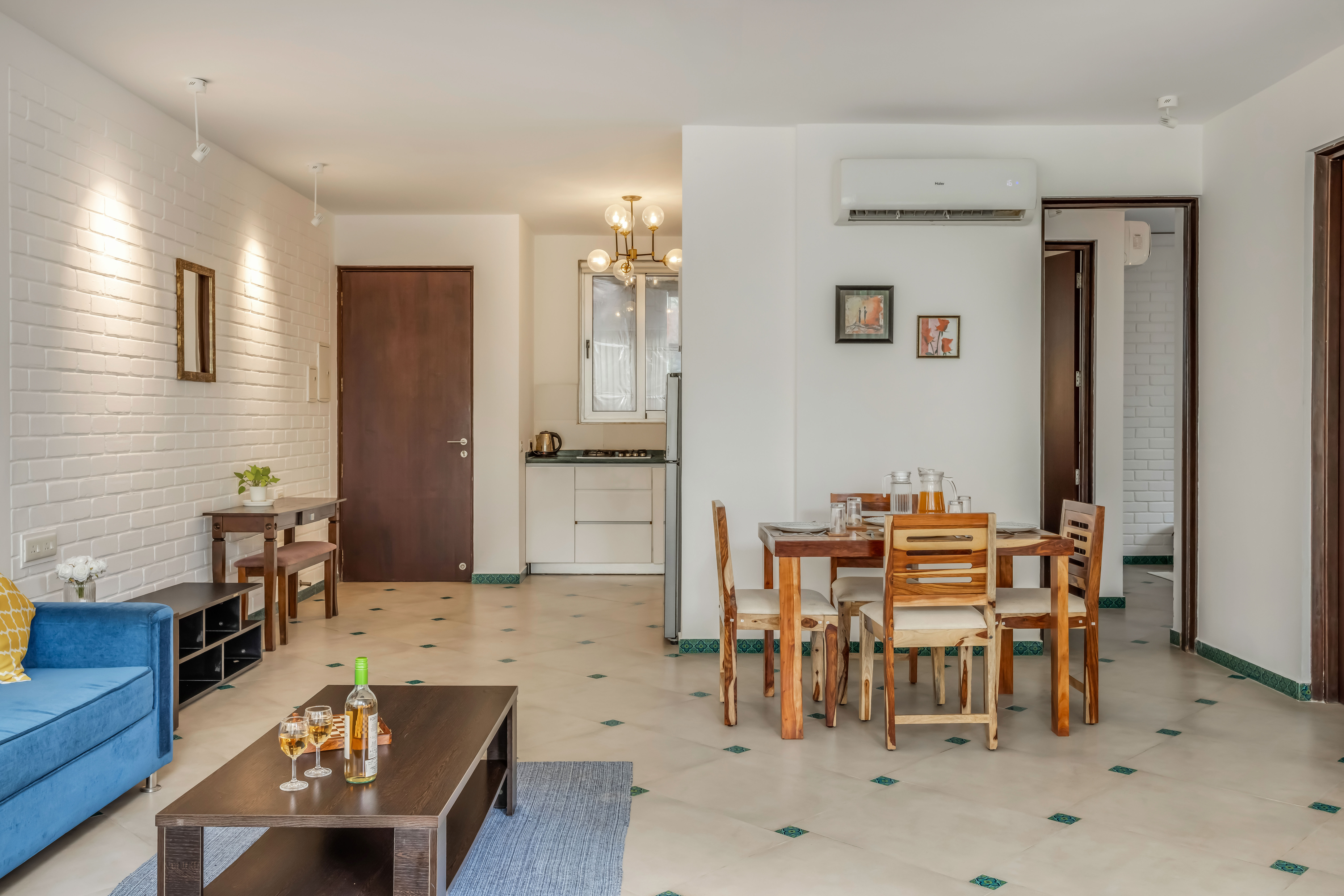 Chic 2BHK with Rooftop Pool near Coco Beach - 25