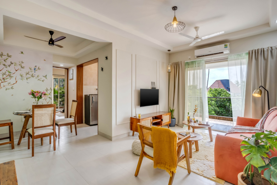 Cozy 1BHK w Pool in Arpora | 5 Mins to Baga Beach - 21
