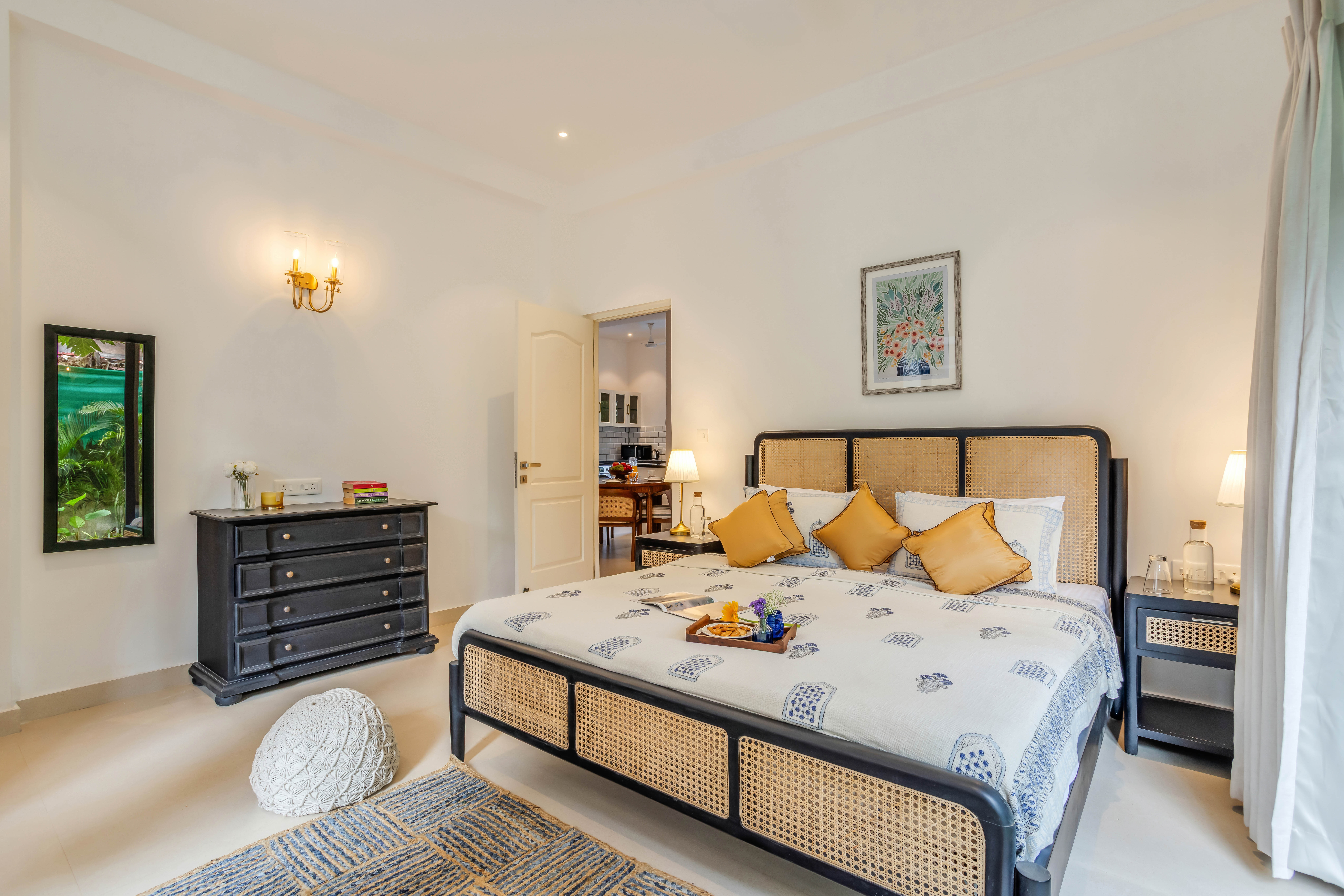 Modern 2BHK w Private Plunge Pool & Lawn | Siolim - 27