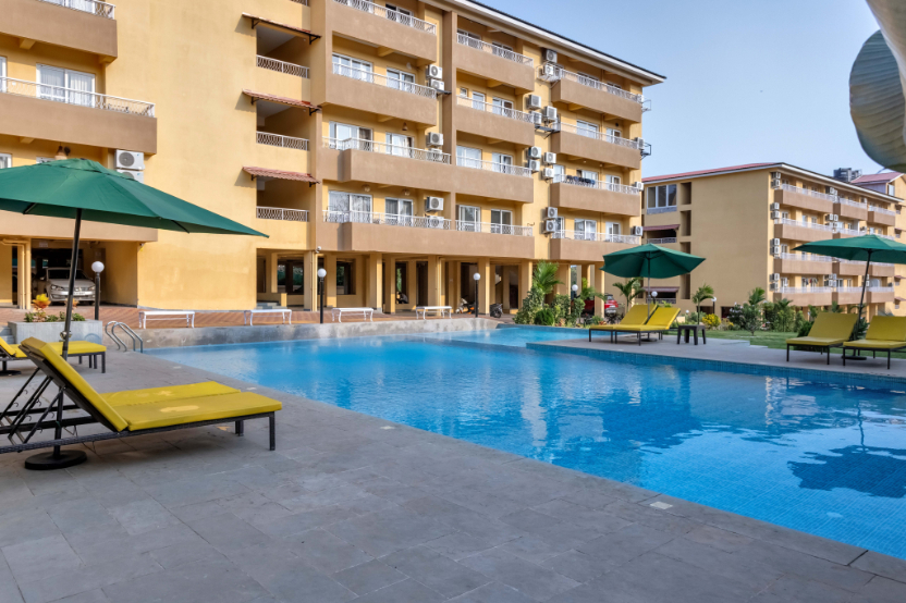 Spacious 2BR Apartment with Balcony near Candolim Beach - 41