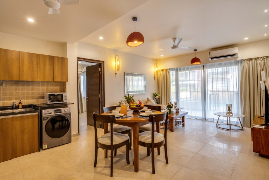 2BR w Pool & Sauna | Near Calangute Beach - 16