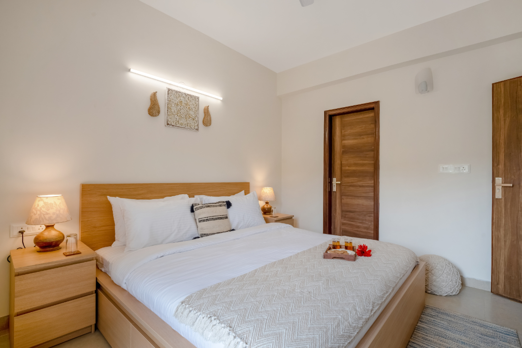 1BR Aparment in North Goa - 5 mins to Candolim Beach - 25