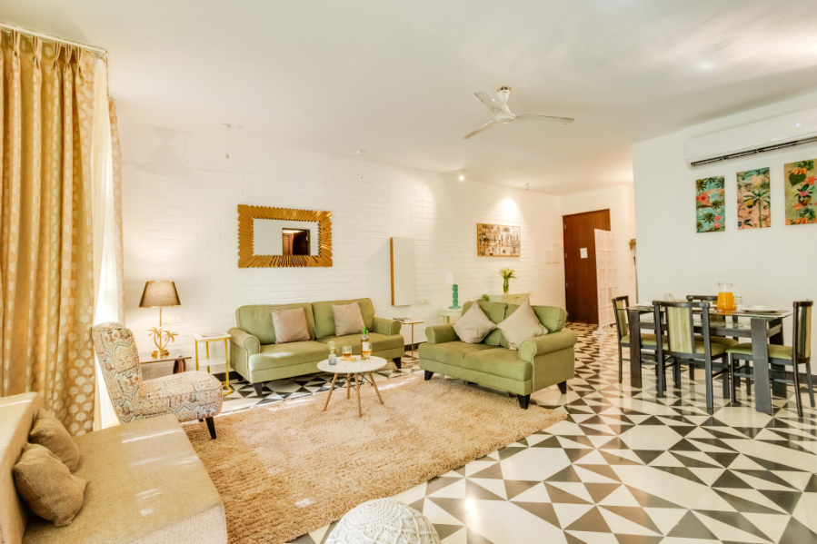Modern Tropical 2BHK | Near Beach | Pool & Garden - 5
