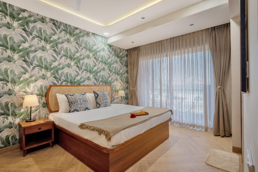 Stylish 1BR with Pool, 5 mins to Candolim Beach - 5
