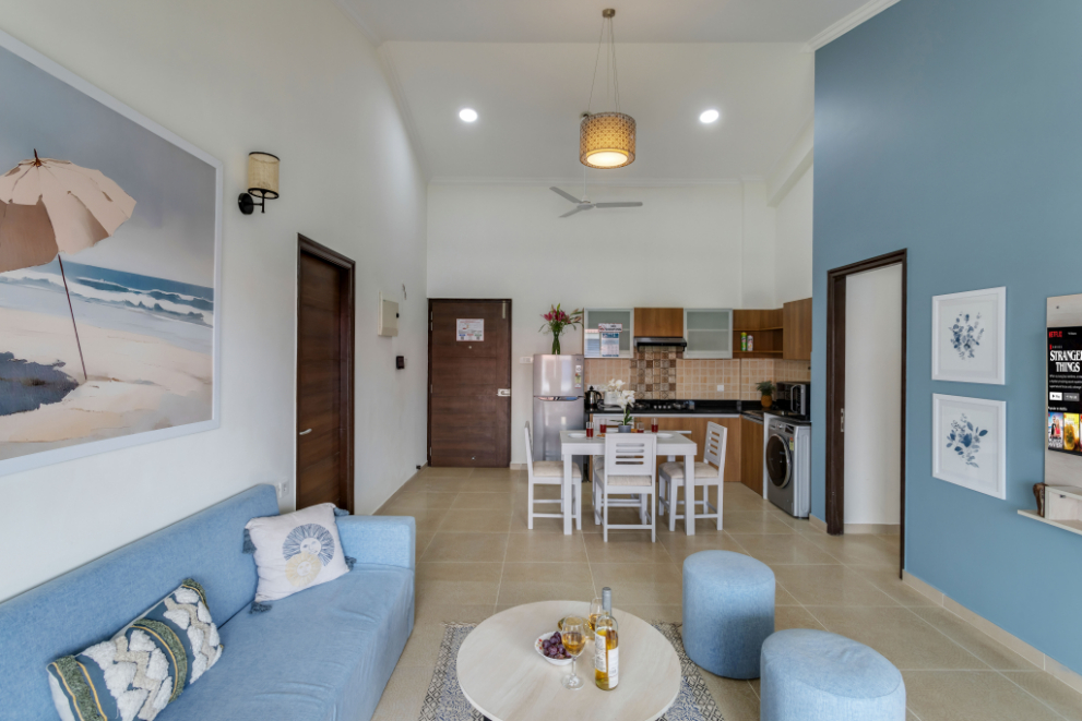 1BR w Pool & Sauna | 2km to Calangute & Baga Beach - 9