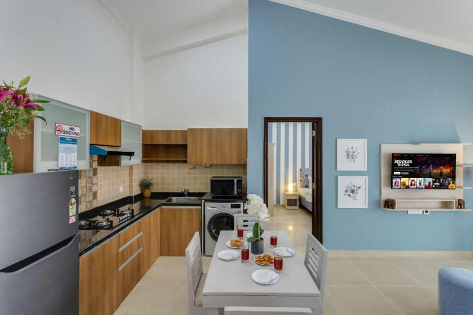 1BR w Pool & Sauna | 2km to Calangute & Baga Beach - 15